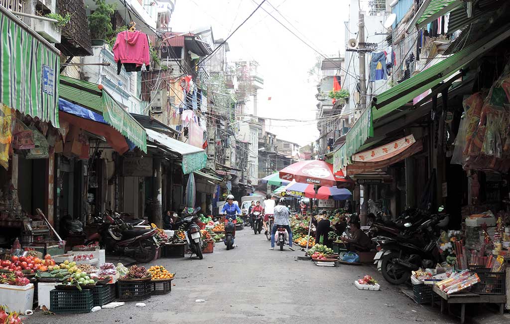 Rue à Hải Phòng, Vietnam