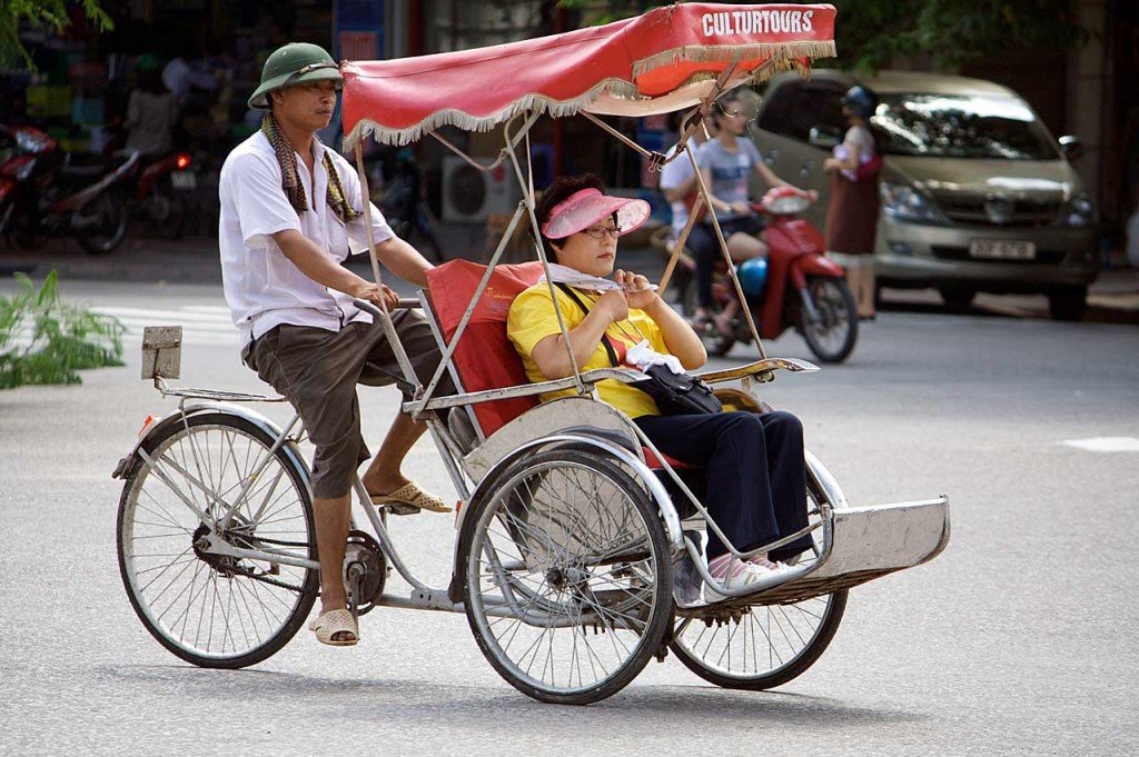 Tuk tuk - Hanoi, Vietnam
