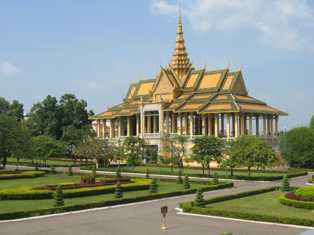 Phnom Penh, Palais Royal, Cambodge