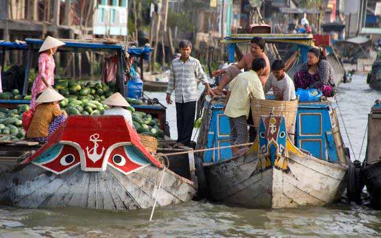 Le marché flottant de Cai Bè, Tiên Giang, une destination touristique de choix