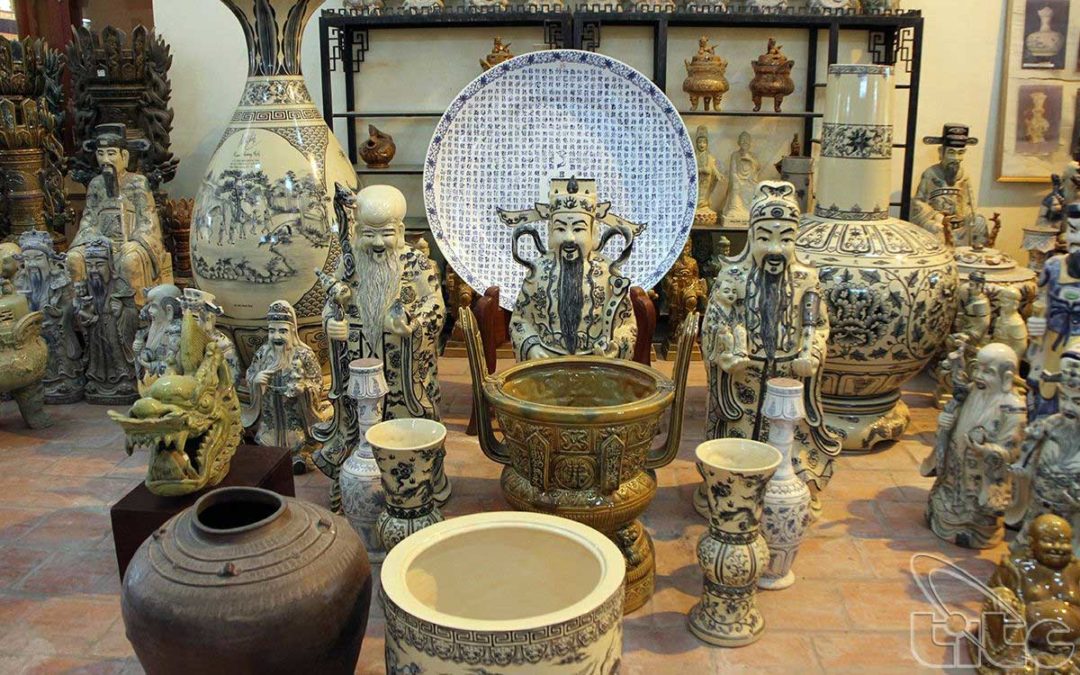 Trống Đồng gốm Chu Đậu