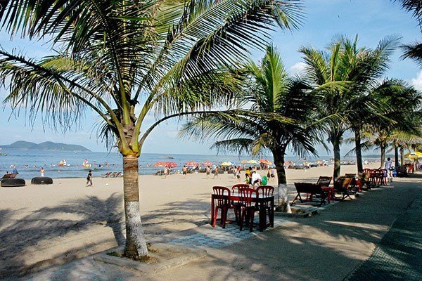La plage de Cua Lo, province de Nghê An., Vietnam
