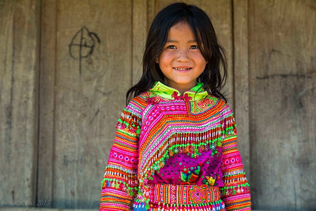 Jeune fille Hmong, Dak Lak, Vietnam